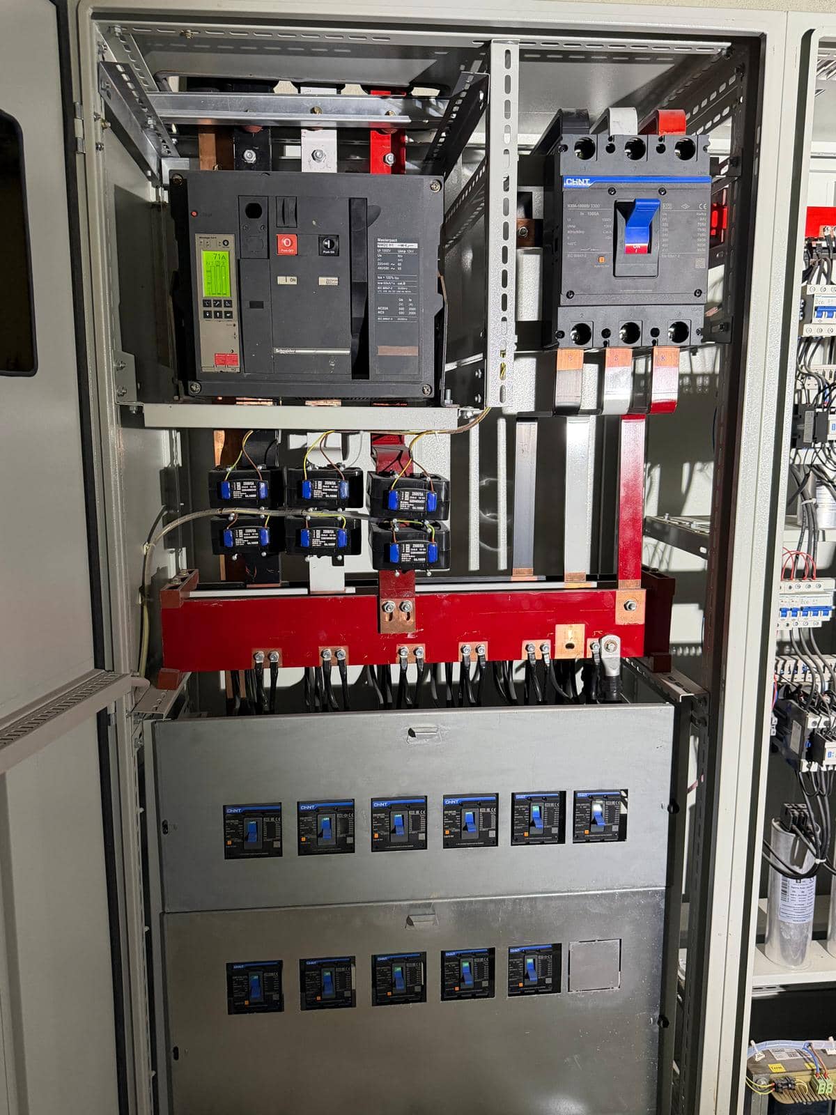 Endüstriyel elektrik panosu ve otomasyon ekipmanları